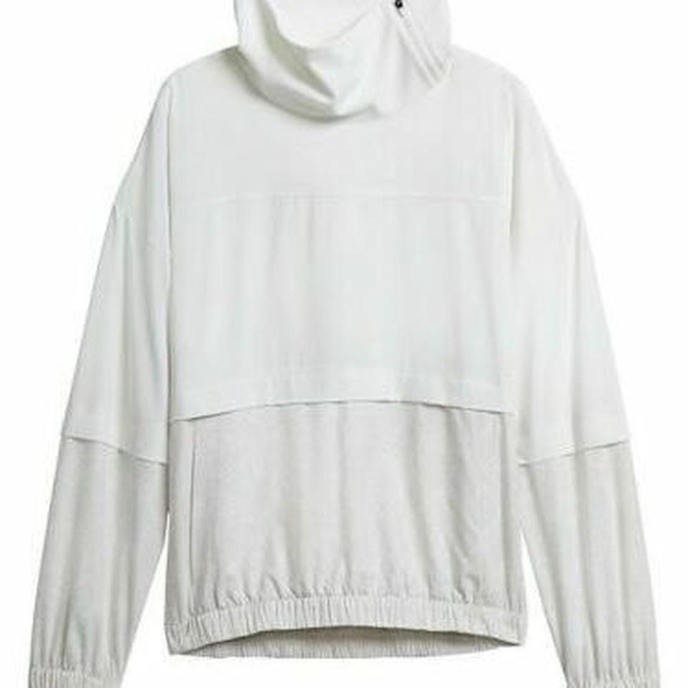 Athleta Cream Hooded Jacket